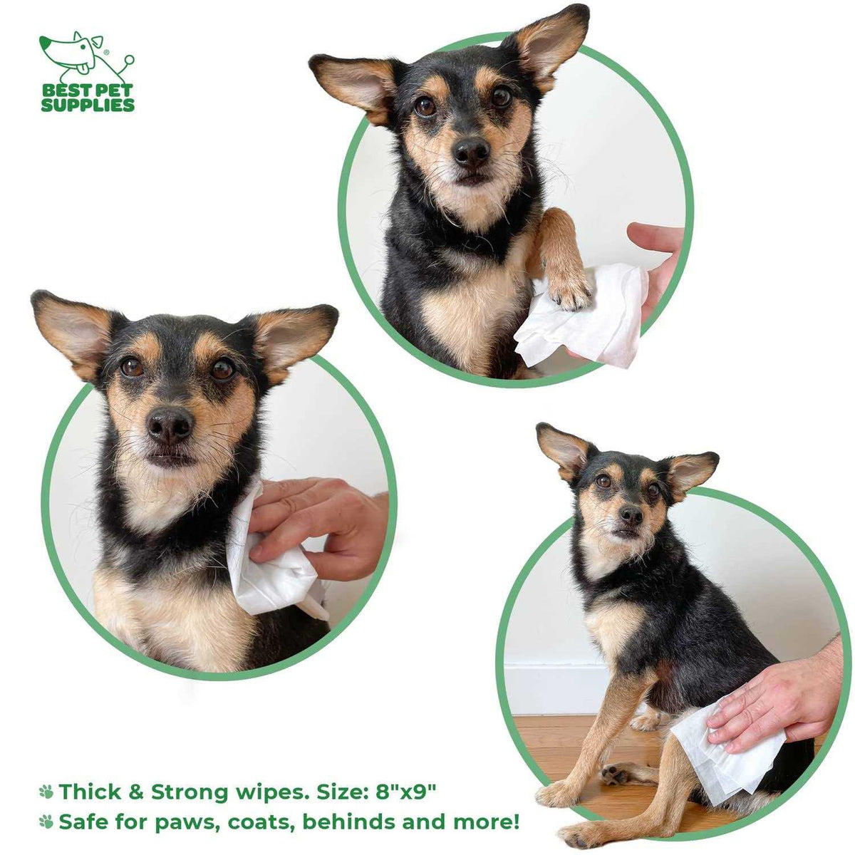 Plant-Based Pet Grooming Wipes 400 Pack I742992