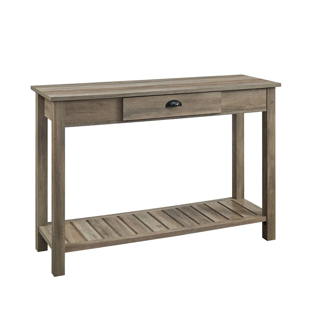 Grey Wash Console Table V4249