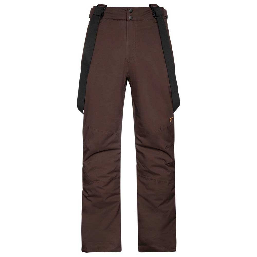 Brown Black Trousers U3235