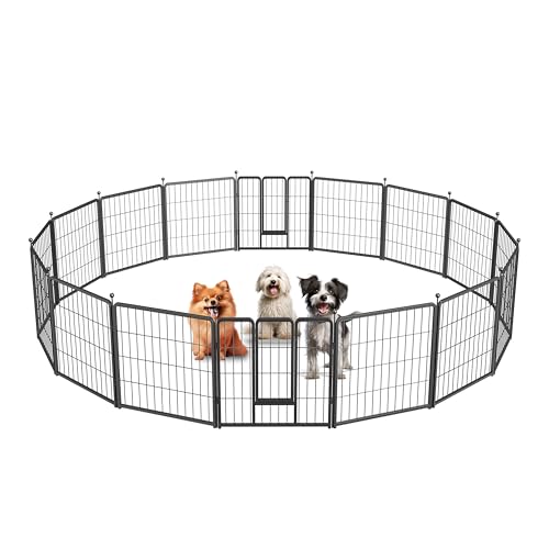 Portable 32" Height 8 Panels Heavy Duty Dog Playpen A105358