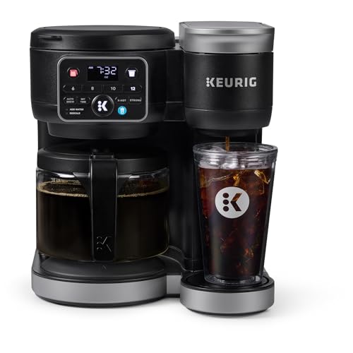 Single Serve & Carafe Coffee Maker, 72oz Reservoir P997