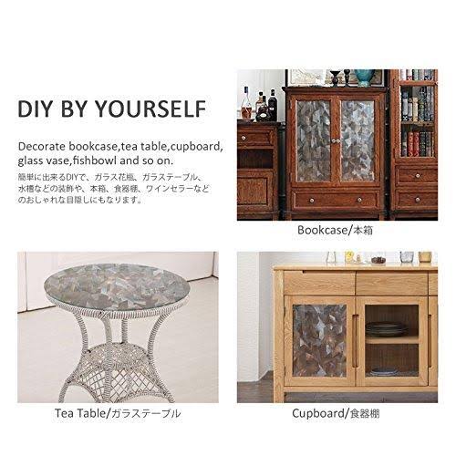 3D Ecology Static Decoration Window Film Glass Stickers, 35.4x78.7 U7167