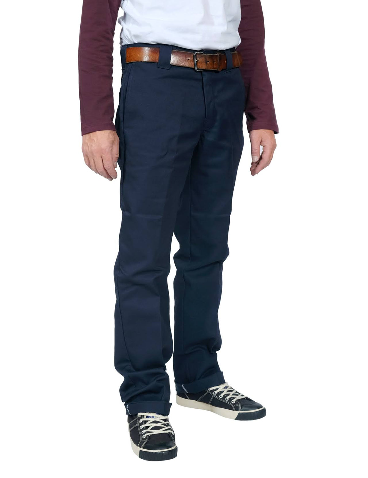 Dark Navy 33/34 Slim Straight Work Pant W831