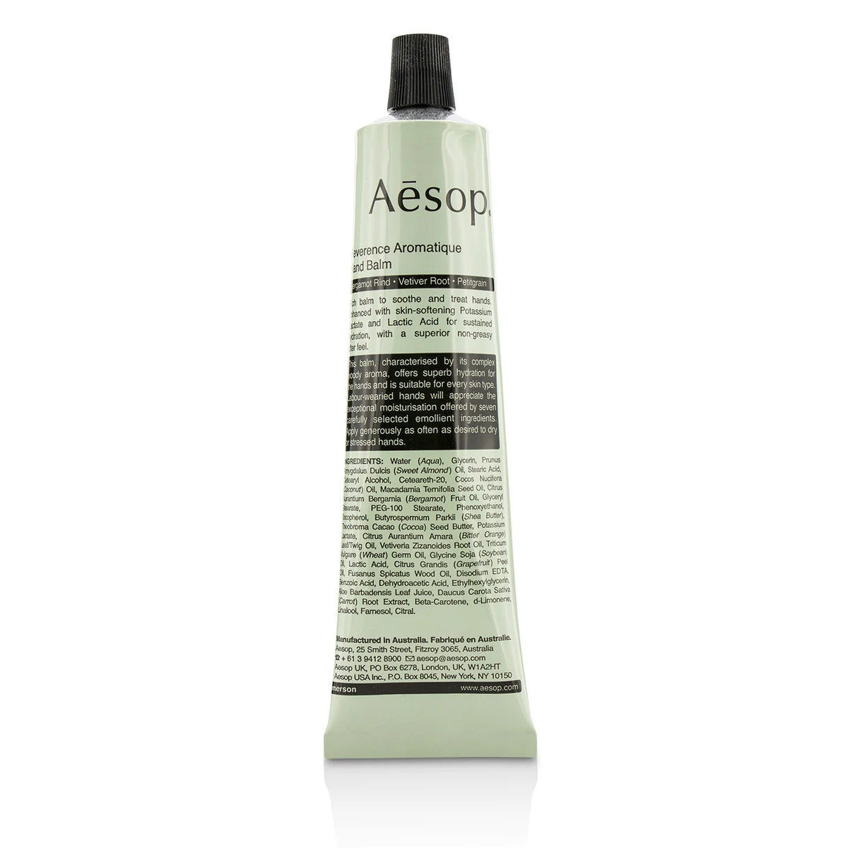 Aesop Reverence Aromatique Hand Balm 75ml Q360