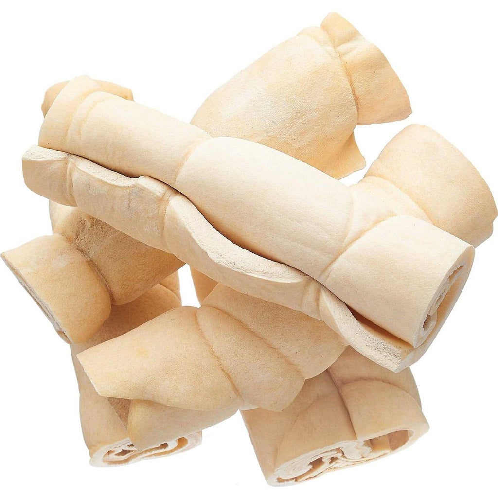 Water Buffalo Cheek Rolls Dog Chew D971911