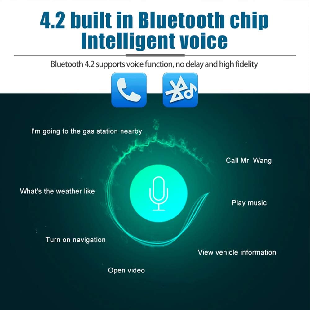Single Din Bluetooth Car Stereo with 5.1'' HD Touch Screen E2308