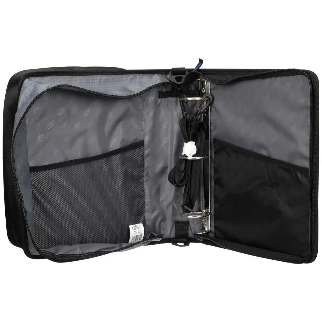 Blue 2" O-Ring Zipper Binder with 13" Tablet Pouch K204