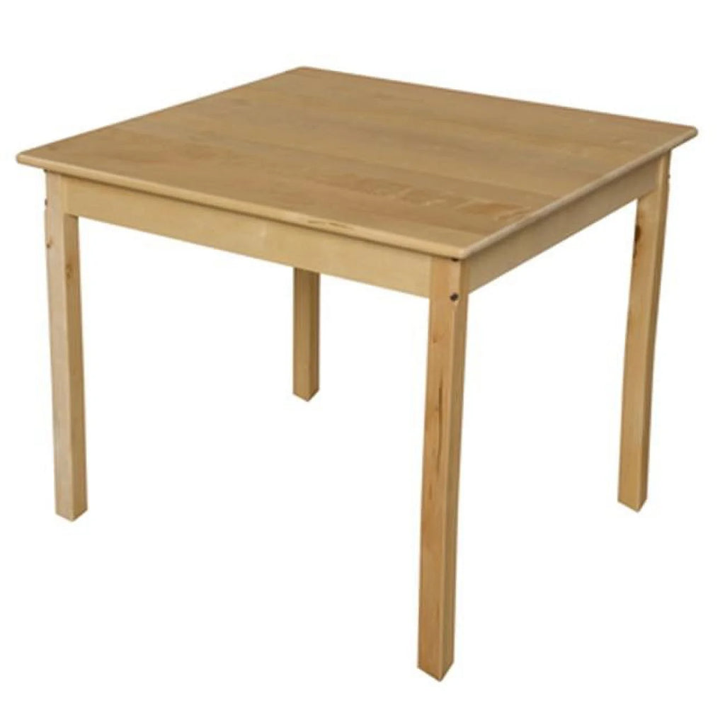 36 in. Square Hardwood Table With 29 in. Legs O5422