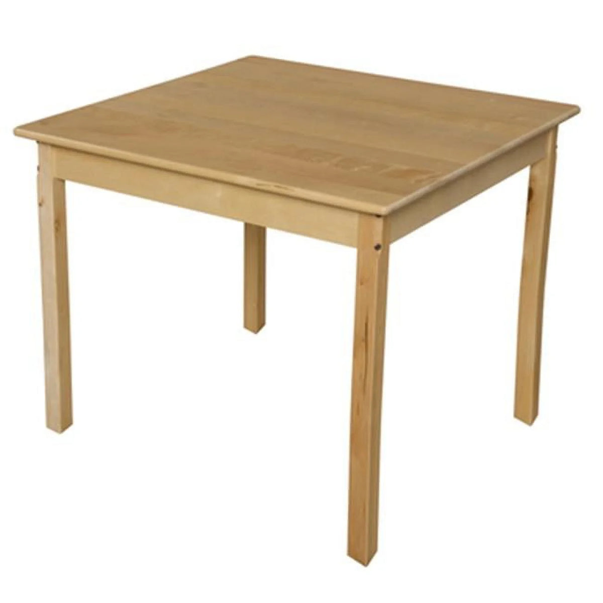 36 in. Square Hardwood Table With 29 in. Legs O5422
