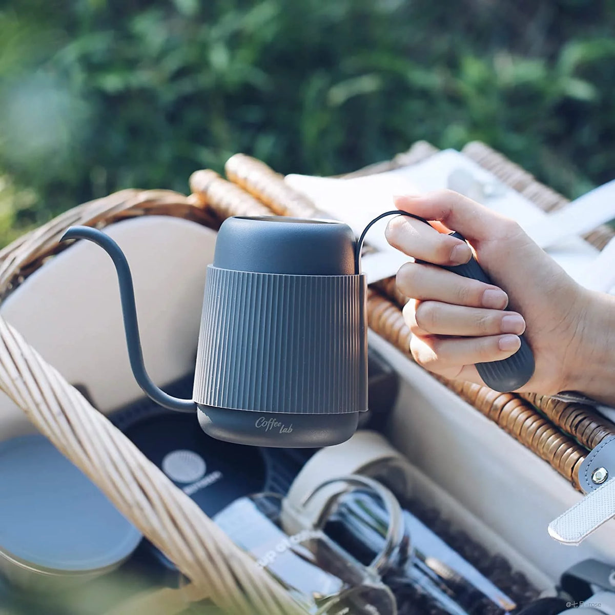 Portable Gooseneck Coffee Kettle 330ml T202