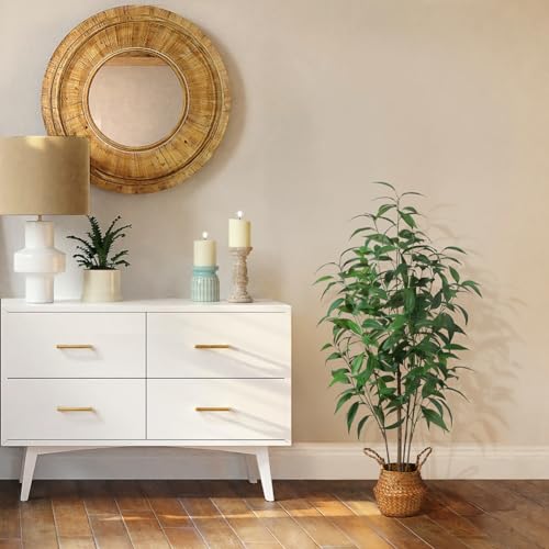 4Ft Artificial Eucalyptus Tree in Pot S100693