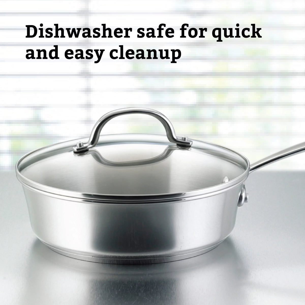 10 Piece Stainless Steel Pots and Pans U605935
