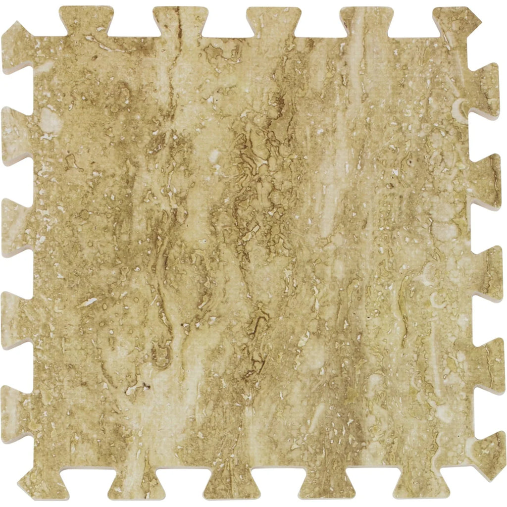 Wood Grain Interlocking Foam Floor Mats 12 x 12 Tiles V96096