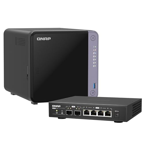 6 Bay 10GbE Desktop NAS with Quad-core Processor and 4 GB DDR4 RAM R762