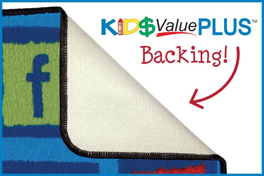 Learning Blocks Carpet Squares K13266