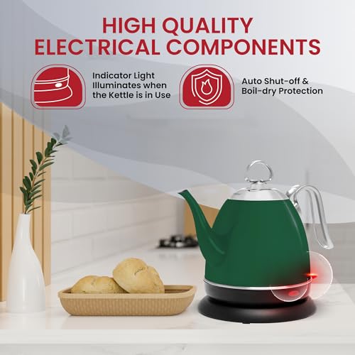 32 oz Red Electric Kettle N263