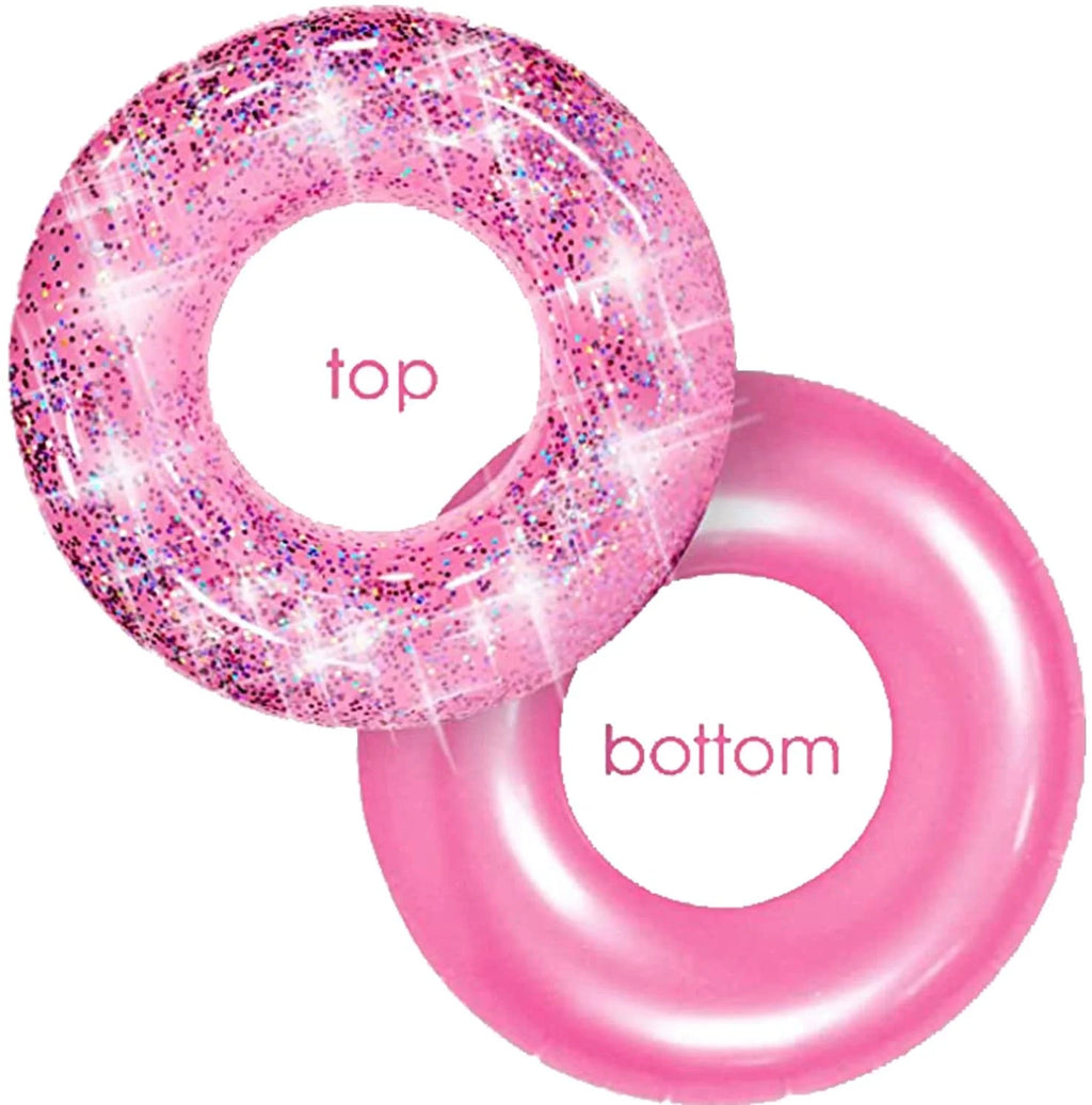 Pink Inflatable Pool Floats Rings 36 Inch R25018