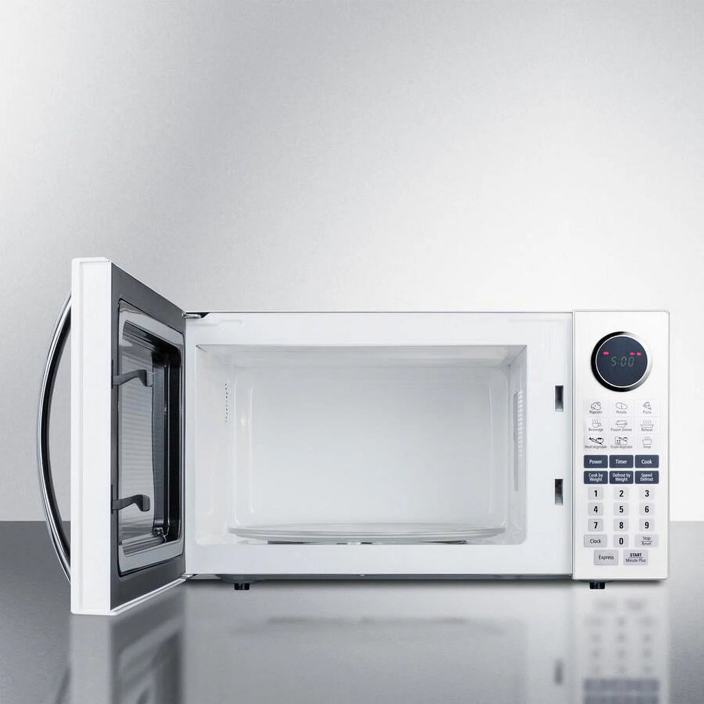 White 1 cu. ft. Full-Sized Microwave Oven with Rotary Turntable G410781