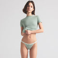LIGHTWEIGHT COTTON STRING BIKINI M257
