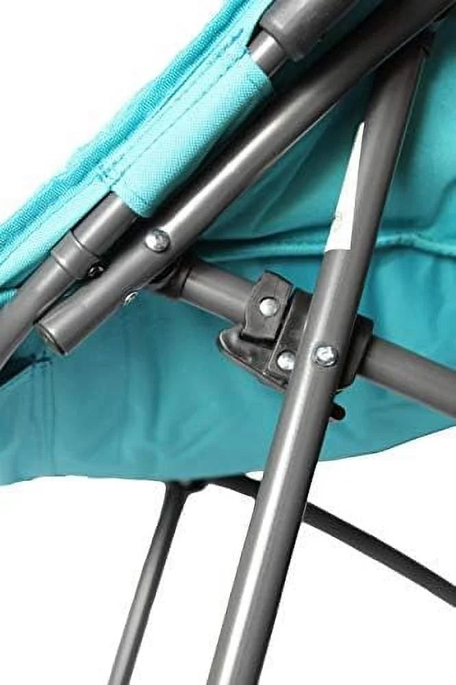 Teal Corduroy Foldable Accent Chair R163