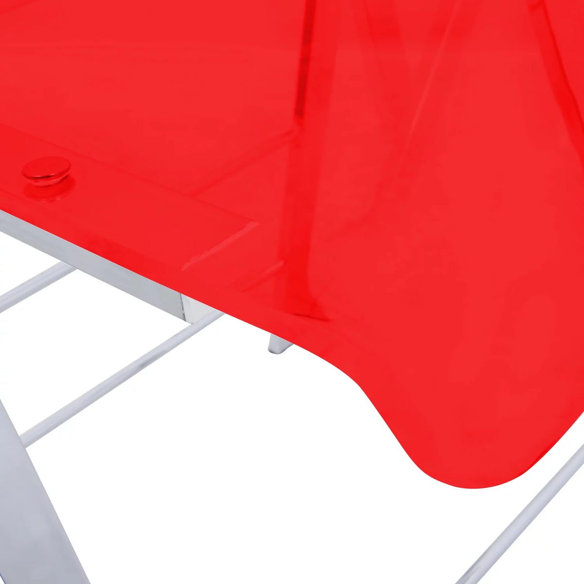 Acrylic Folding Chair Set of 2 A5751
