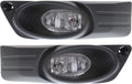 Fog Light Assembly Pair for Honda Fit 2012-2014 W10425