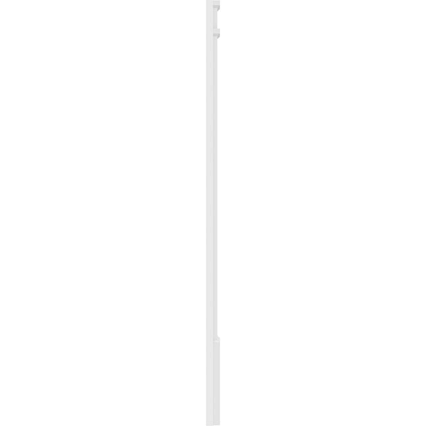 Fluted PVC Pilaster with Decorative Capital & Base (Pair) K7995