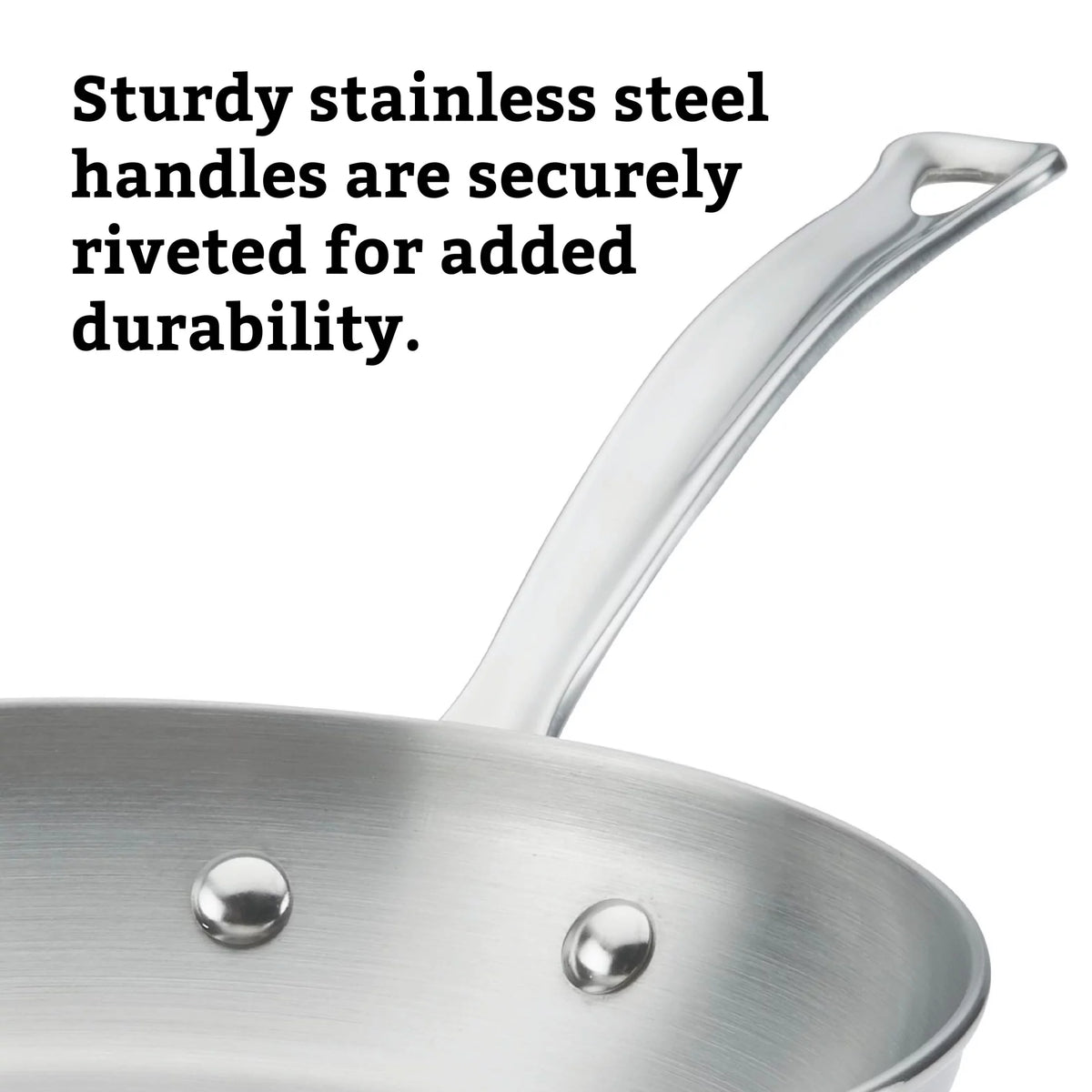 10 Piece Stainless Steel Pots and Pans U605935