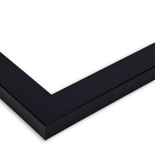 Satin Black Collage Picture Frame with 3 Openings for 5x7 Photos P473