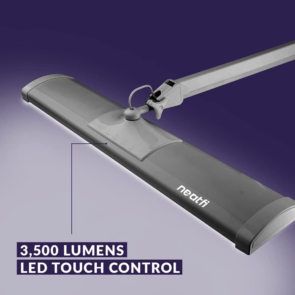 45W Super Bright Dimmable LED Desk Lamp with Clamp S45592