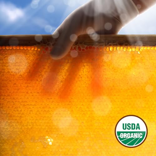 Organic Clover Raw Honey, 186.72 Ounce Bulk Pail B1617