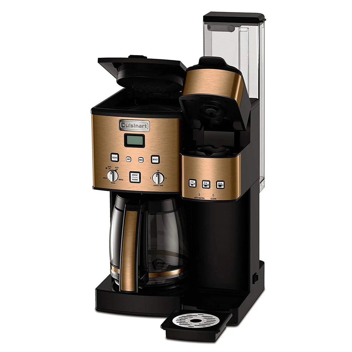 12 Cup Coffeemaker and Single-Serve Brewer D458