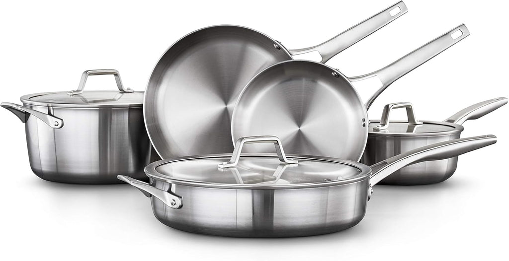 Stainless Steel 8-Piece Cookware Set J6180