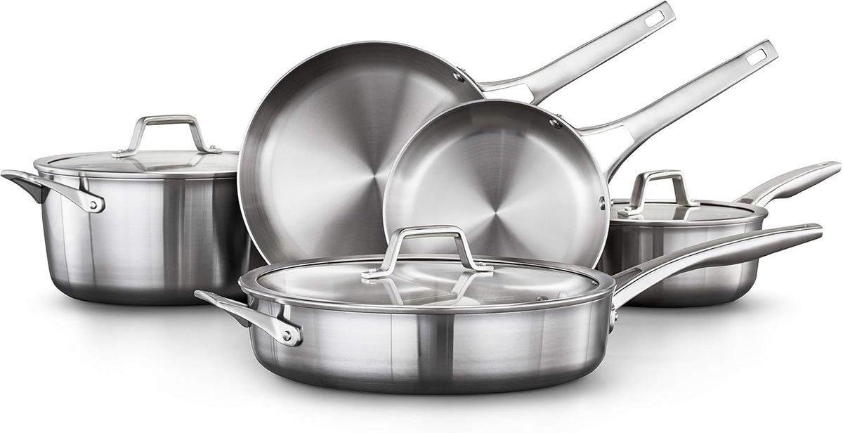 Stainless Steel 8-Piece Cookware Set J6180