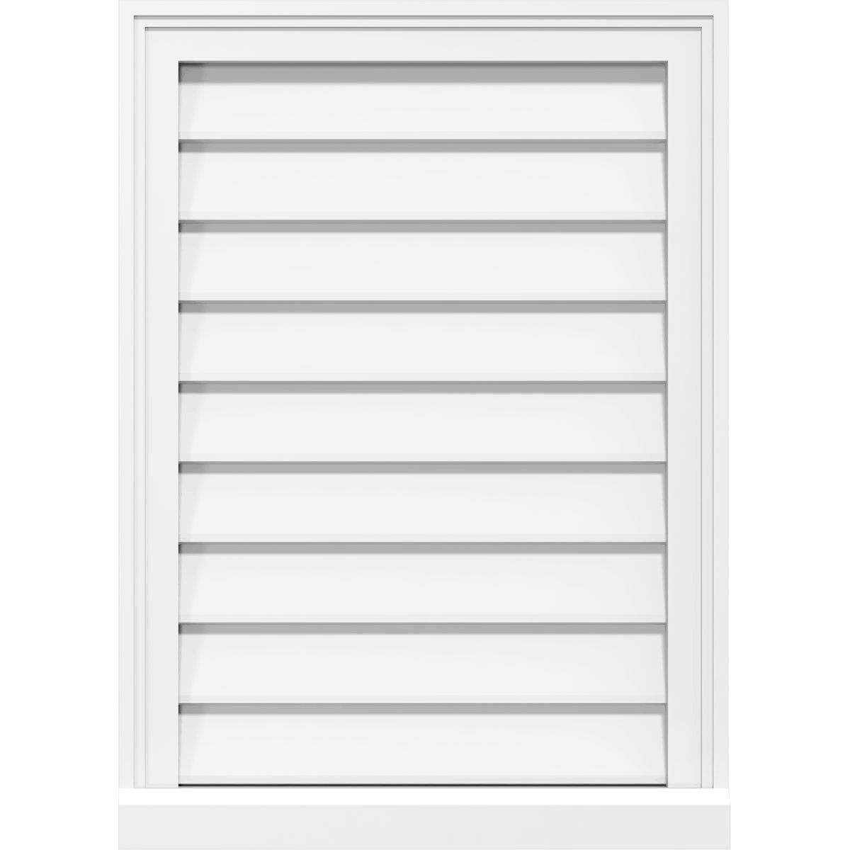 PVC Gable Vent M1516