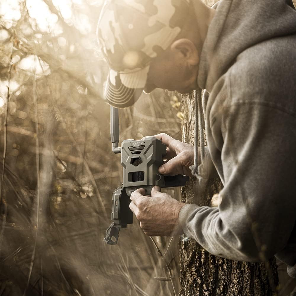36MP Cellular Trail Camera with Sound, GPS, LTE, 100' Flash Range + LIT-22 Batteries + Straps N982879