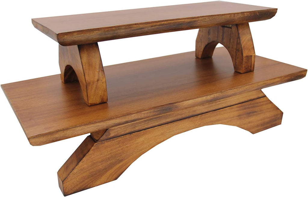 Solid Wood Hand Carved Meditation Table N545