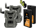 36MP Cellular Trail Camera with Sound, GPS, LTE, 100' Flash Range + LIT-22 Batteries + Straps N982879