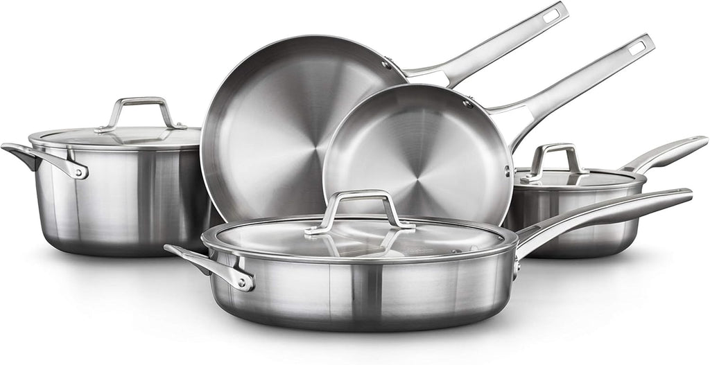 Stainless Steel 8-Piece Cookware Set J6180