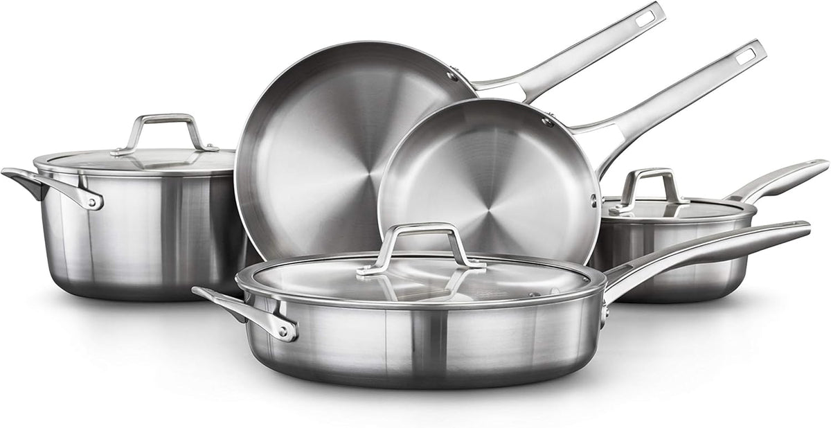 Stainless Steel 8-Piece Cookware Set J6180