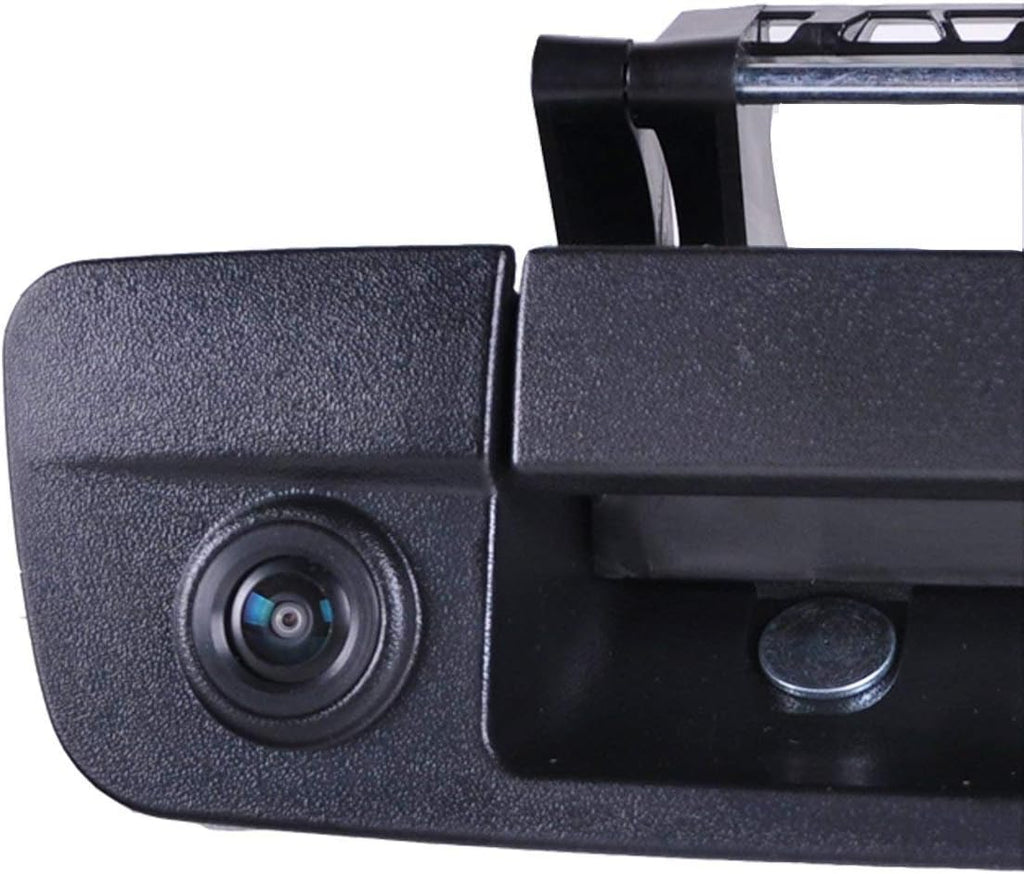 Black Tailgate Backup Reverse Handle with Camera D3573