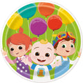 Multicolor 7" Round Dessert Plates (Pack of 8) G58373
