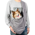 Dog Sling Carrier with Adjustable Padded Shoulder Breathable Mesh Q1482