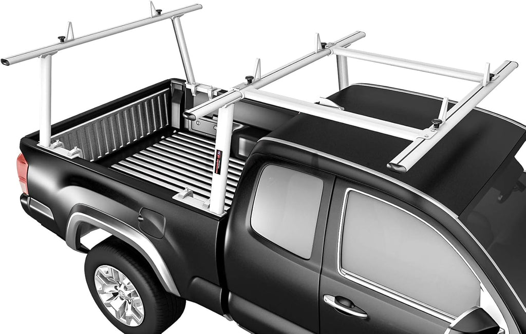 Aluminum Pickup Truck Ladder Rack with Cantilever Extension D6945
