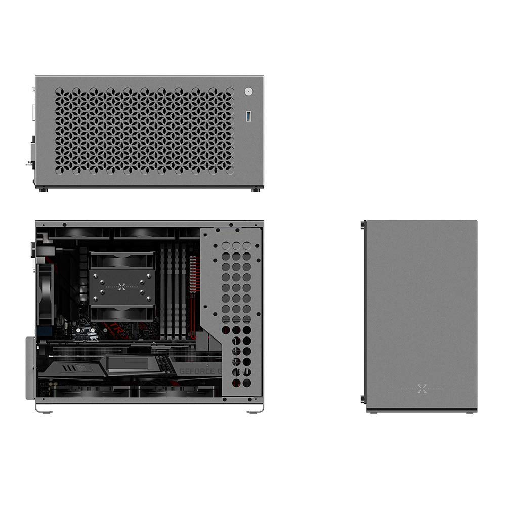 Aluminum PC Case with Tempered Glass I949
