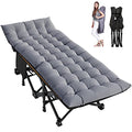 Folding Camping Cot with Mattress and Carry Bag T887854