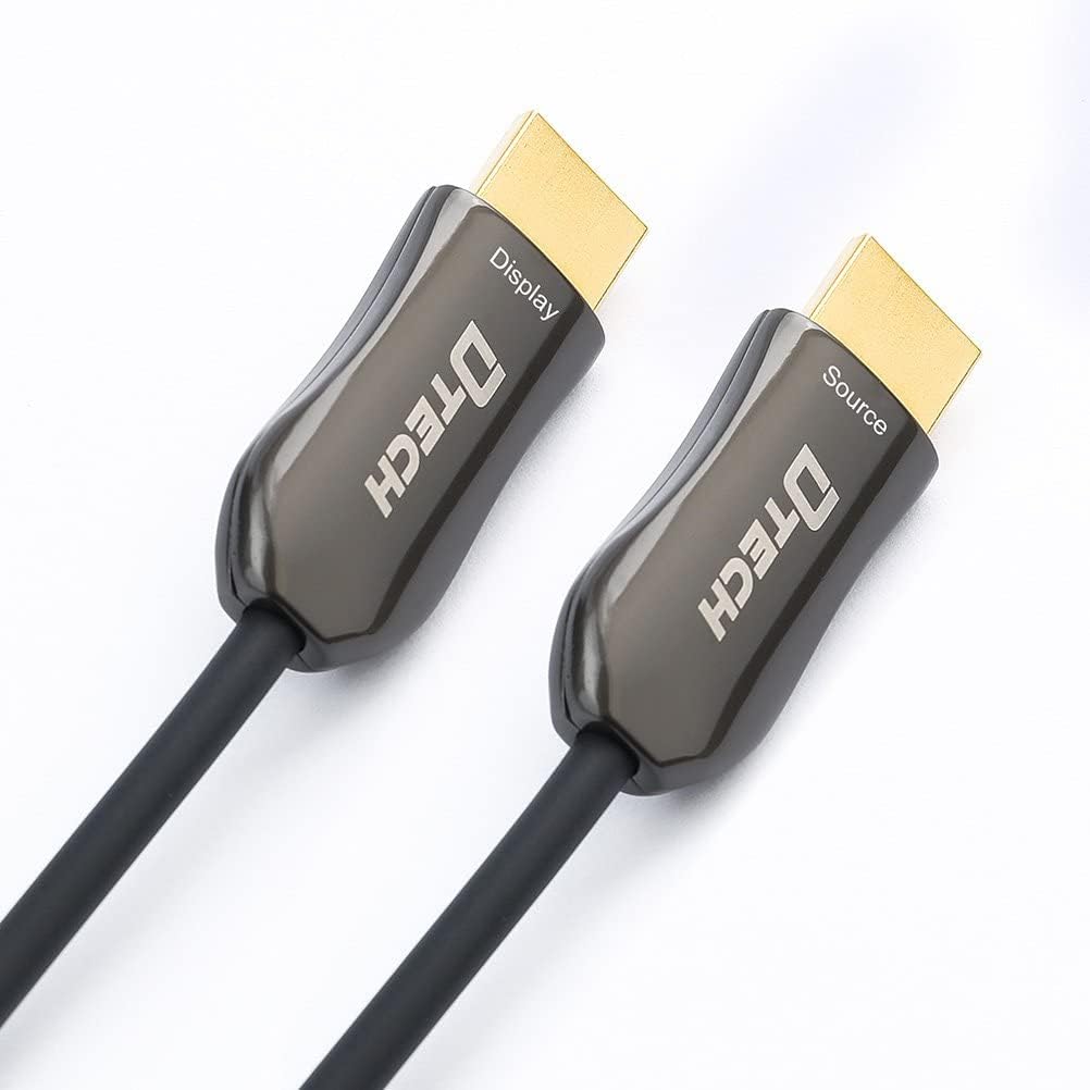 100m Slim Fiber Optic HDMI Cable 4K 60Hz Black V188