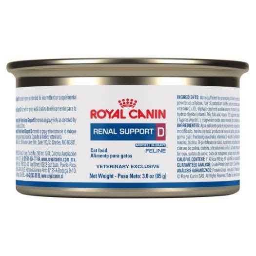 Veterinary Diet Feline Renal Support D Canned Food Y58331