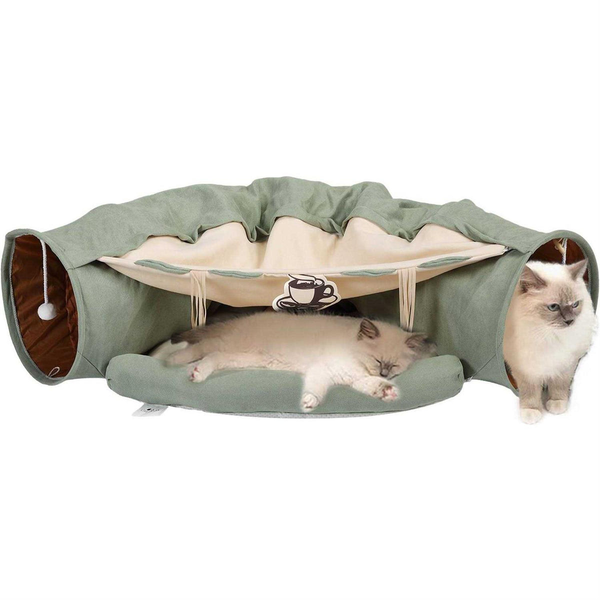 Collapsible Cat Tunnel Bed W8177