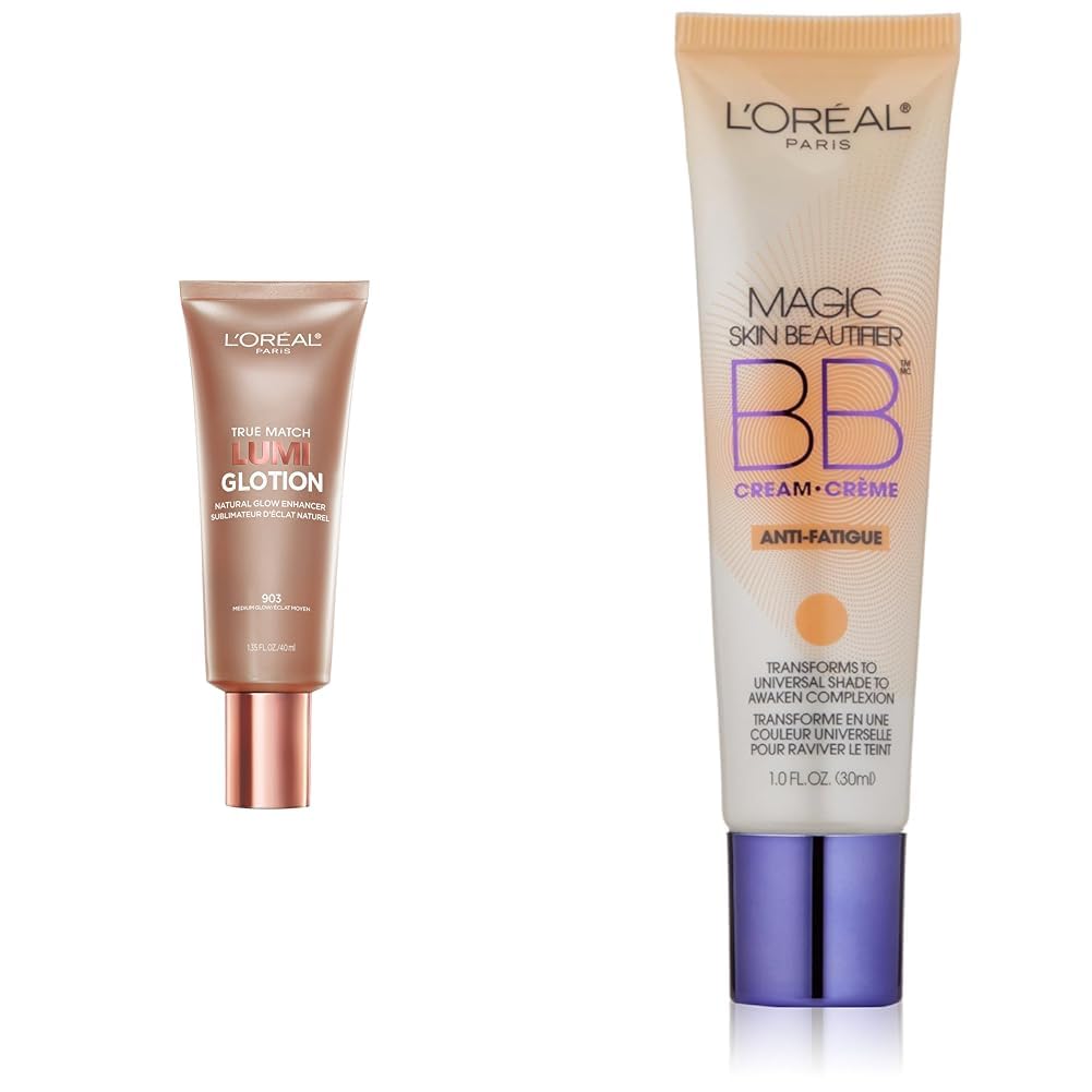 1.35 oz Illuminator Highlighter Skin Tint and 1 oz BB Cream Tinted Moisturizer J3230